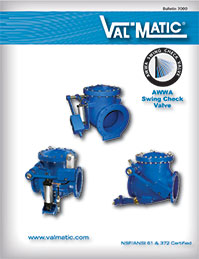Swing Check Valves for Water | Municipal & Industrial Check Valve